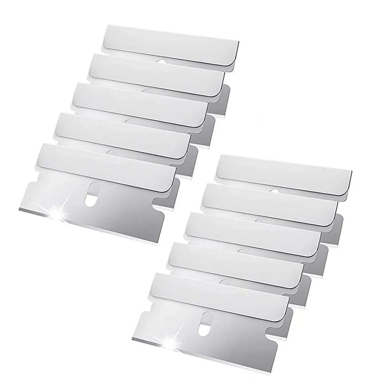 Stainless Steel Razor Scraper with Retractable Blade