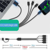 4-Port USB-C Charging Hub (USB-A Powered, 1.5 m Cable)