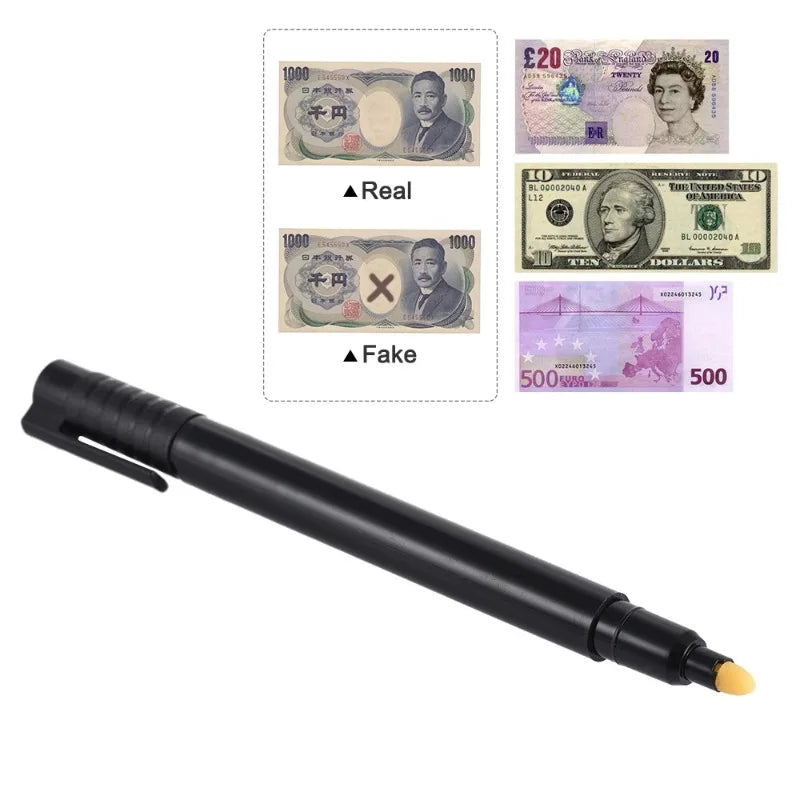 Stylo Détecteur de Monnaie Universel
