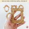 Vintage Mini Picture Frames for DIY Crafts & Decor