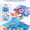 Montessori Cloth Fishing Game with Stacking Cups & Counting Set
