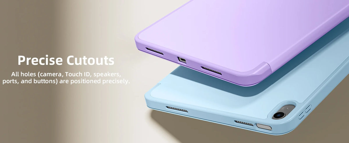 Slim Protective Case for iPad 11th Generation with Pencil Holder