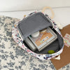 Butterfly Print Canvas Backpack for Women