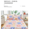 Floral Bed Skirt Set with Anti-Slip Mattress Cover