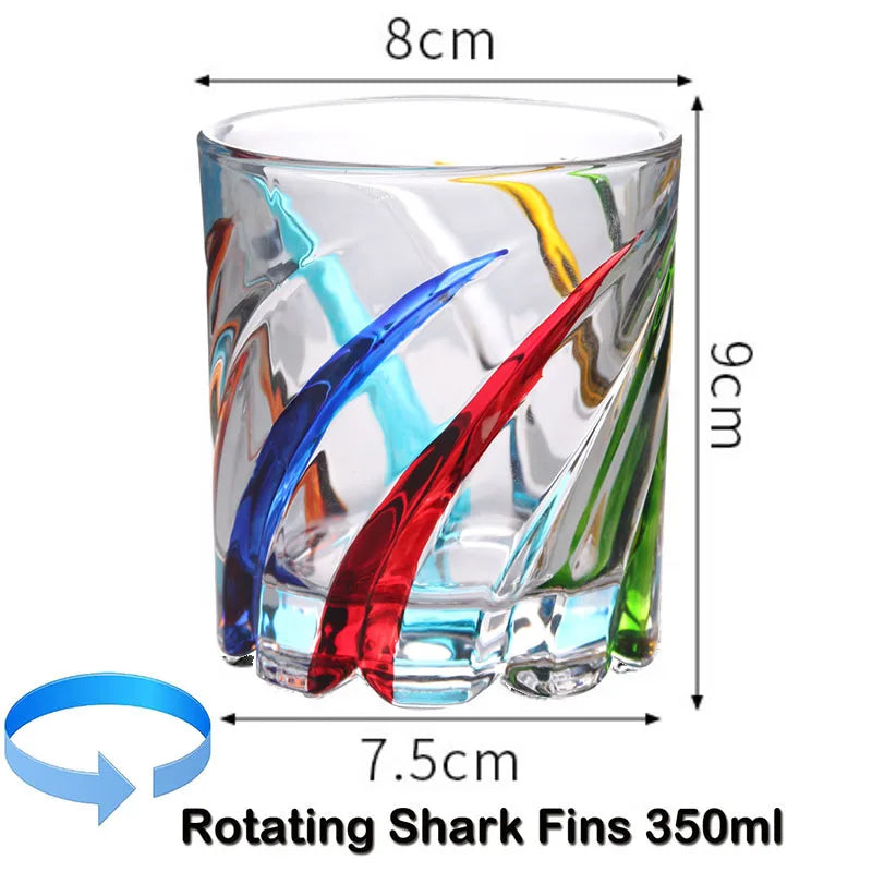 Rotating Whiskey Glass