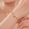 Heart Charm Stainless Steel Jewelry Set