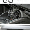 Carbon fiber interior trim kit for Chevrolet Camaro 2017+ showing various components like steering wheel and audio controls