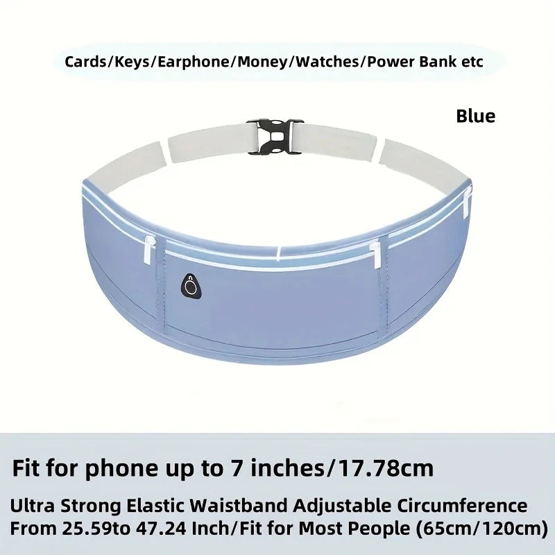 Adjustable Water-Resistant Running Waist Pack