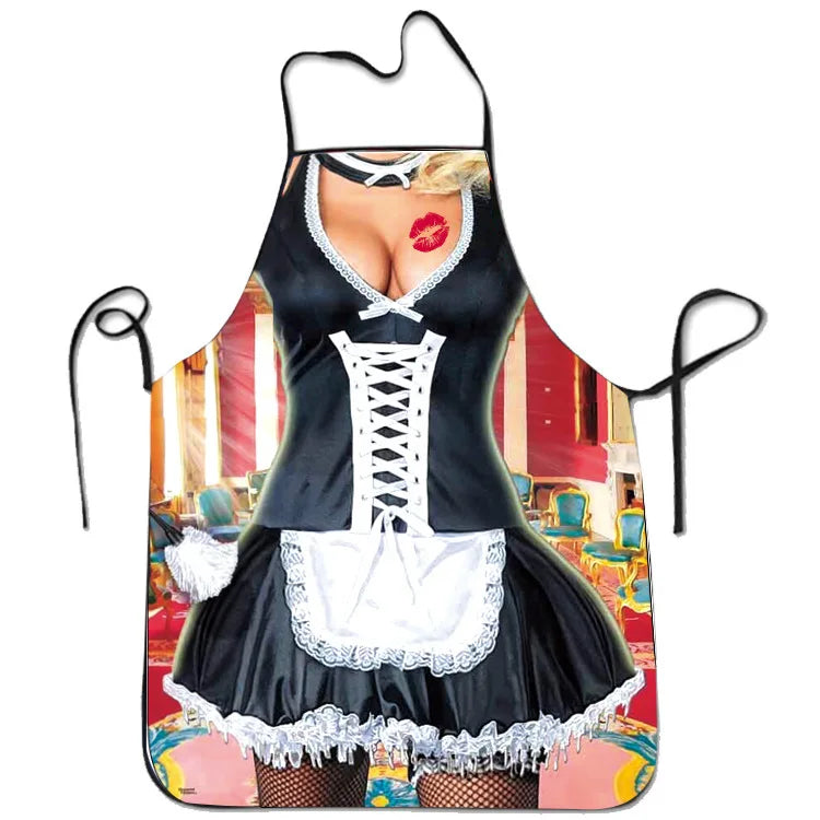 Novelty Bikini Apron for Men – Fun Kitchen & Cleaning Apron