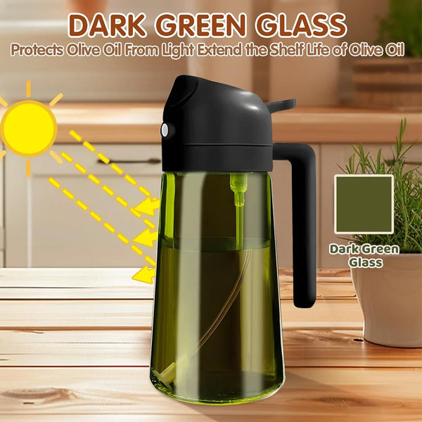 Dark Glass Olive Oil Sprayer