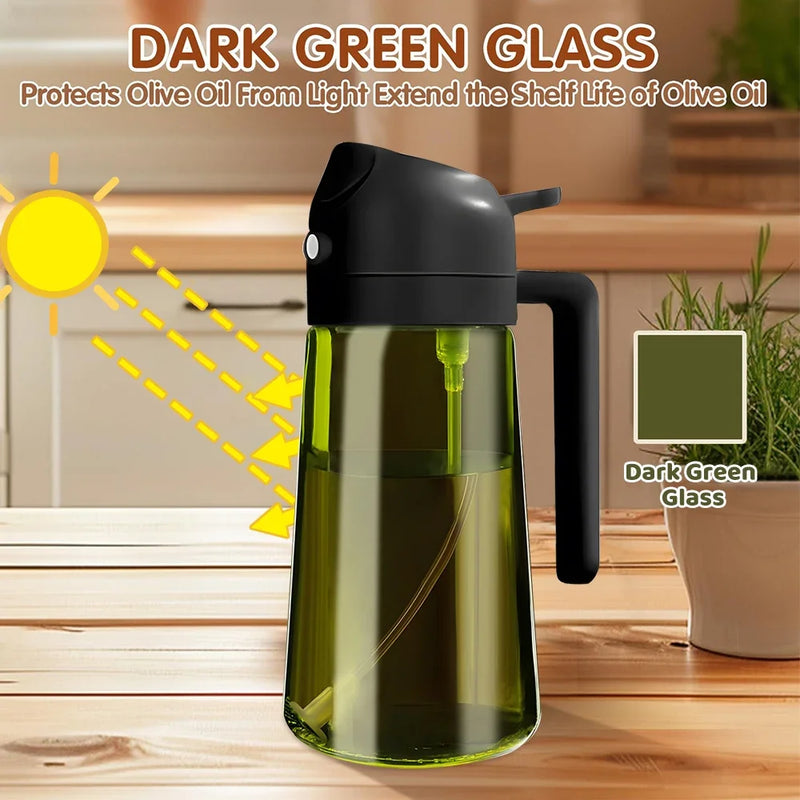 Dark Glass Olive Oil Sprayer