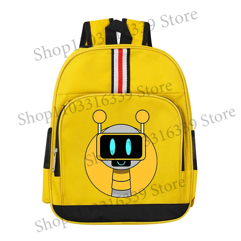 Sprunki Cartoon Backpack – Large Capacity Rucksack for Teens and Adults