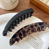 Tortoiseshell Banana Hair Clip