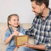Wooden Money Saving Box with Built-in Coin Counter