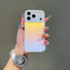 Funda Mate con Cambio de Color Gradiente para iPhone 17 Pro Max