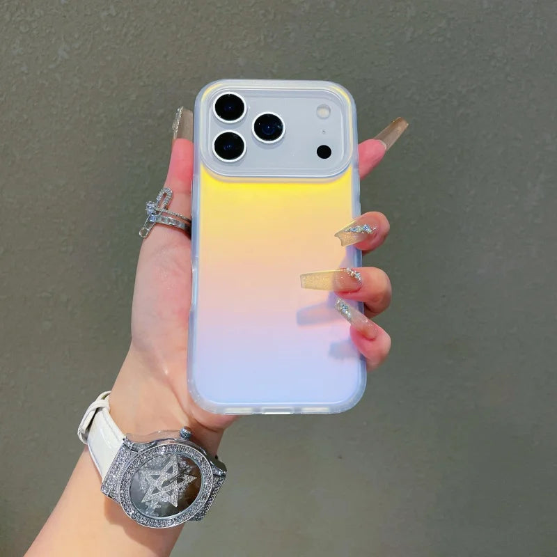 Funda Mate con Cambio de Color Gradiente para iPhone 17 Pro Max