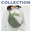 Corduroy Waist Pack for Women – Versatile Crossbody & Shoulder Bag