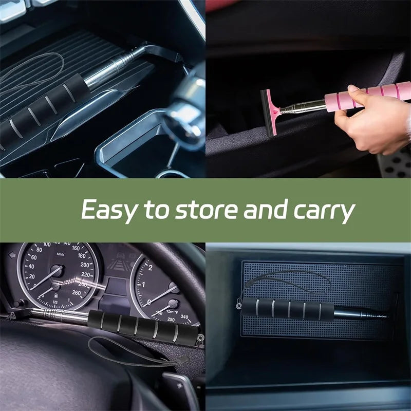 Retractable Car Rearview Mirror Wiper