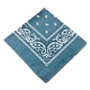 Paisley Bandana Square Scarf – 55cm Cotton Blend for Men and Women