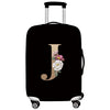 Gold Letter Series Elastic Luggage Cover