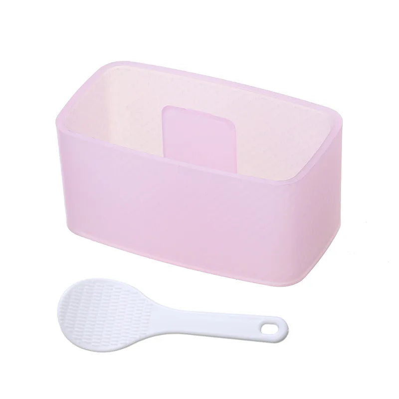 Sushi Rice Mold Set with Lid - Triangle & Rectangle Shapes