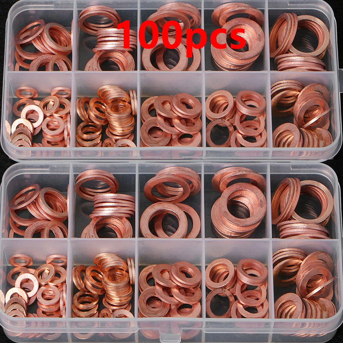 Copper Washer Gasket Set for Leak-Proof Sealing
