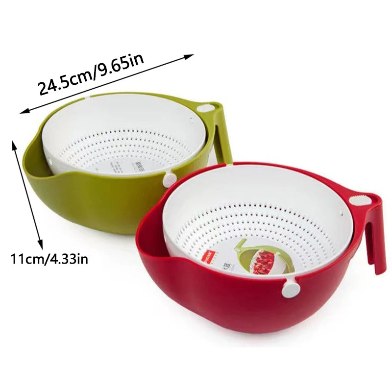 Double-Layer Kitchen Sink Strainer