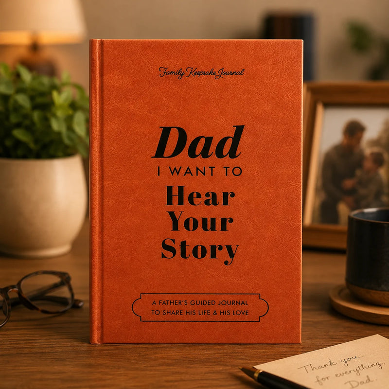 Dad, I Want to Hear Your Story: A Guided Keepsake Journal