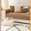 Plush Non-Slip Sofa Cover with Quilted Cotton