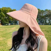 Versatile Wide Brim Straw Sun Hat