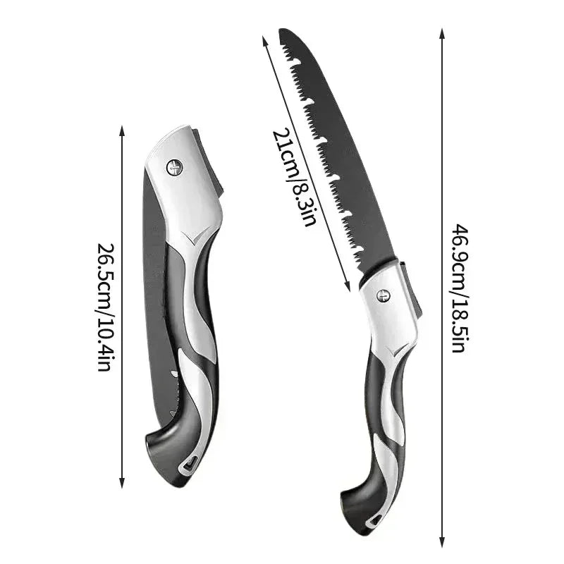Folding Hand Saw for Gardening and Outdoor Use