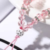 Crystal Bead Phone Lanyard with Wrist Strap