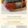 Chunky Alpaca Wool Knitting Yarn – 500g Multi-Color Set for Cozy Winter Projects