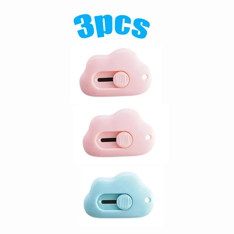 Cute Rabbit & Cloud Design Mini Utility Knife