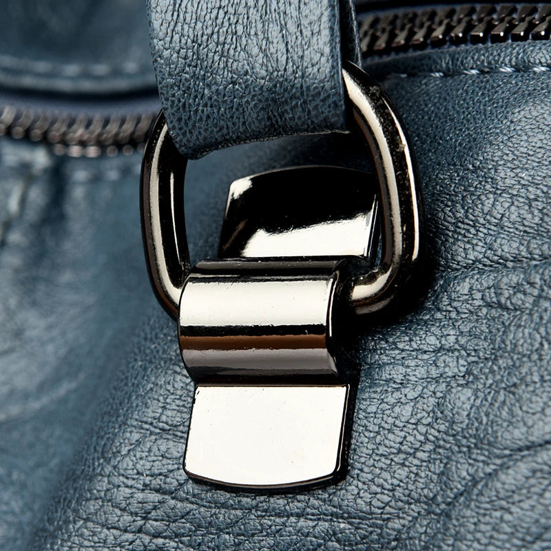 Vintage-Inspired Crossbody Bag with Roomy Interior