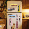 Magnetic Photo Frame Set for Fridge Display