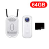 Compact Magnetic Action Camera with WiFi