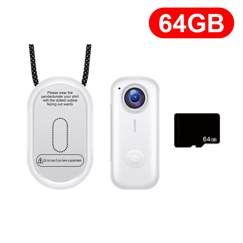 Compact Magnetic Action Camera with WiFi