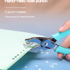 Metal Single-Hole Punch for Scrapbooking and Crafts