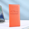 Premium PU Leather Car Document Organizer for Registration and Insurance