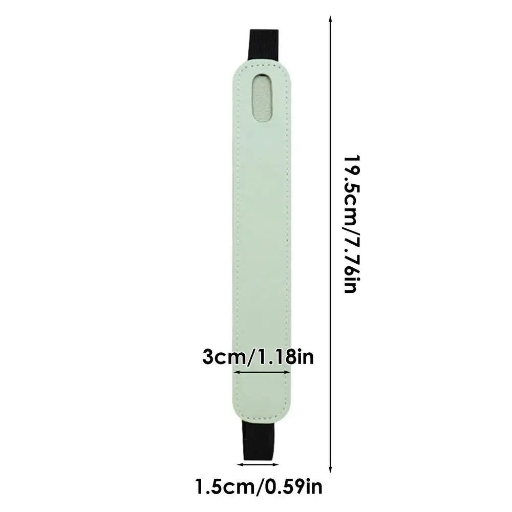 Leather Stylus Pen Sleeve with Elastic Band