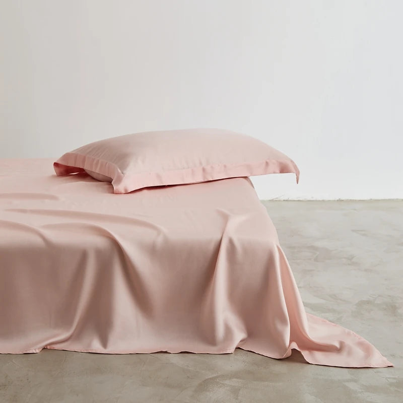100% Bamboo Bed Sheet Set with Deep Pocket Fitted Sheet