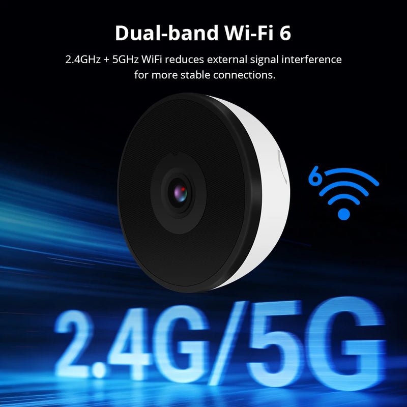 5MP Wi-Fi Window Security Camera with Night Vision