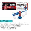 Automatische Baseball-Worfmachine mit ausziehbarem Schläger