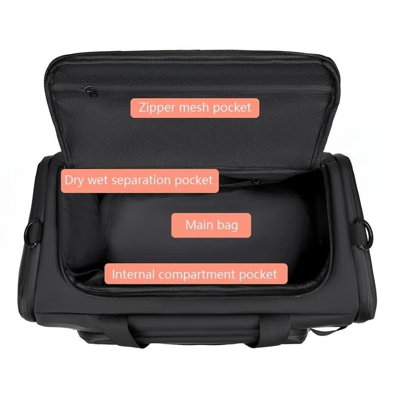 Bolsa de Viaje para Hombre con Compartimento para Zapatos