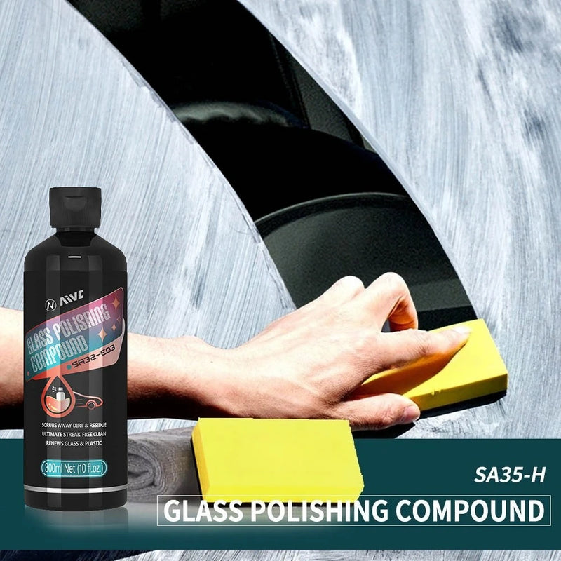 Glass Polish & Oil Film Remover Paste