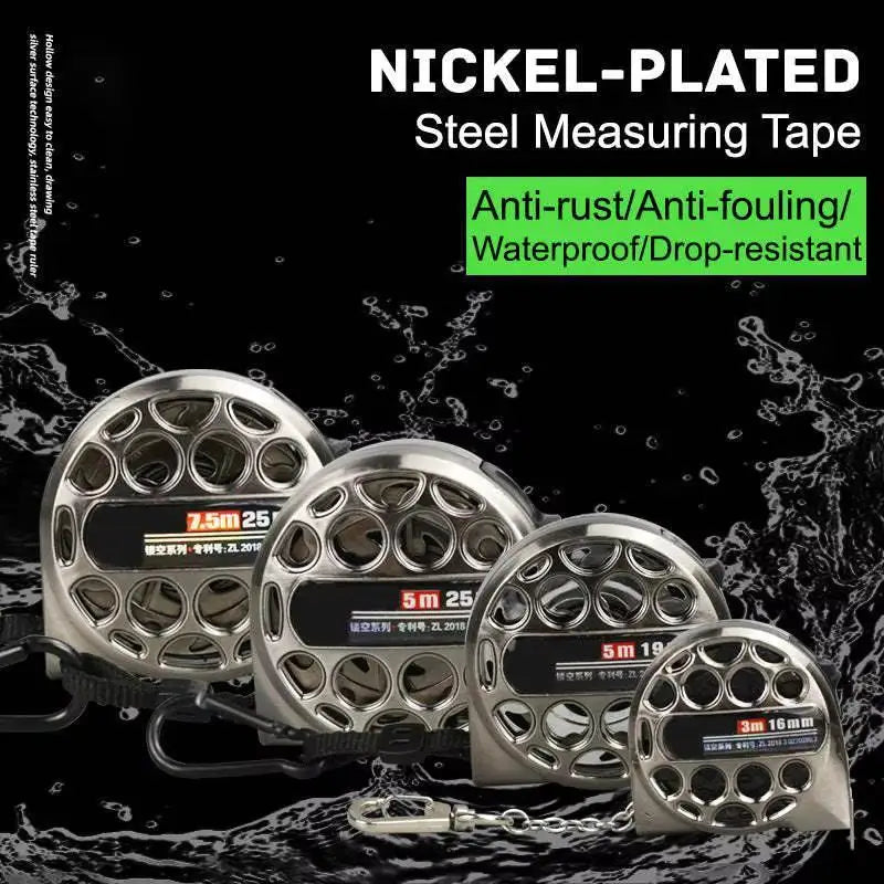 Heavy-Duty Steel Tape Measure with Corrosion-Resistant Finish