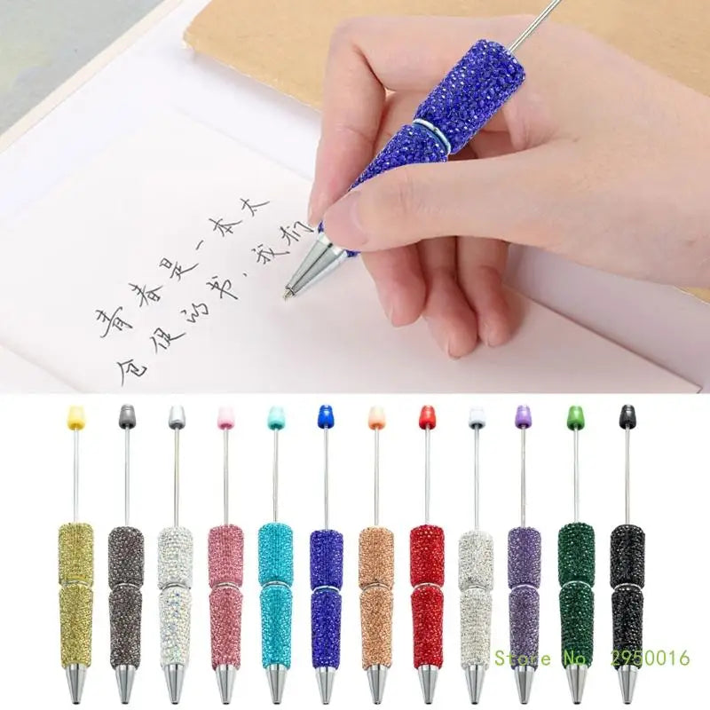 Elegante Perlen-Rhinston-Ballpoint-Stifte (4er Set)