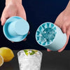 Compact Silicone Ice Cube Tray with Removable Lid