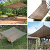 Brown PE Shade Cloth with Grommets